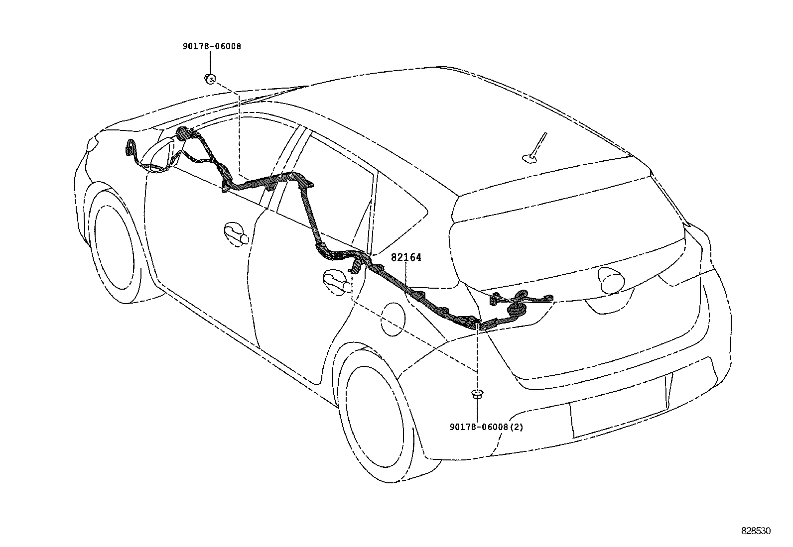  AURIS HYBRID UKP |  WIRING CLAMP