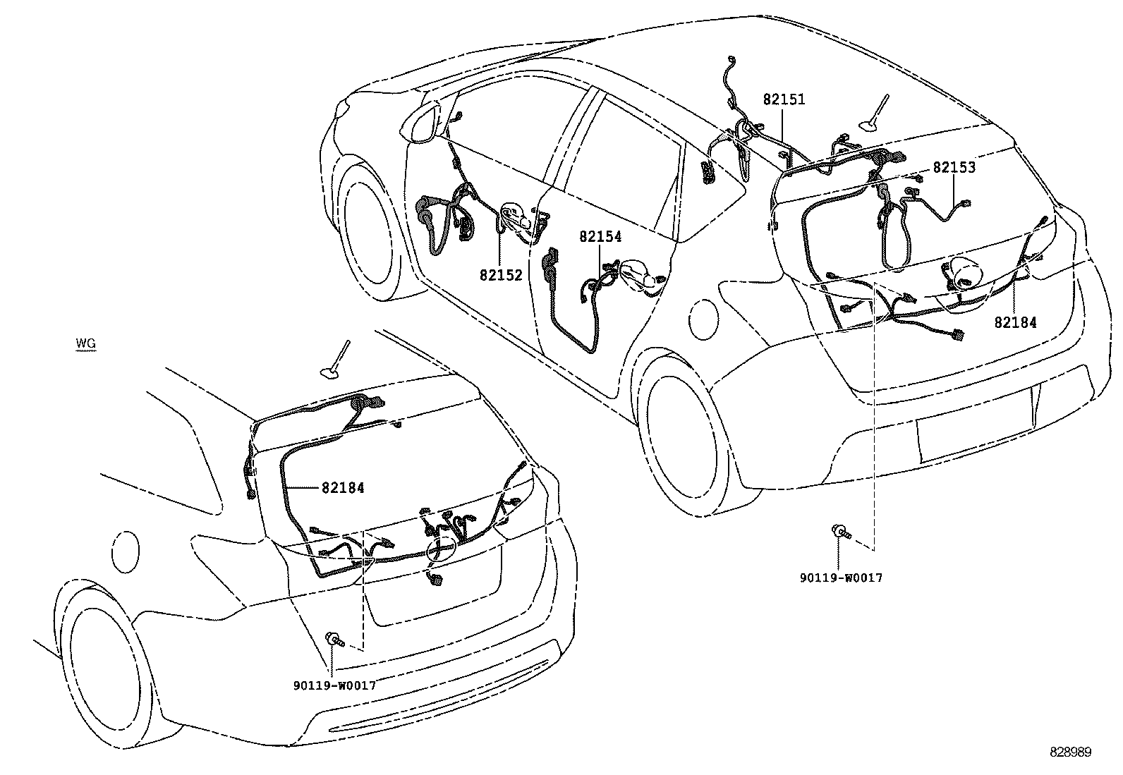  AURIS HYBRID UKP |  WIRING CLAMP
