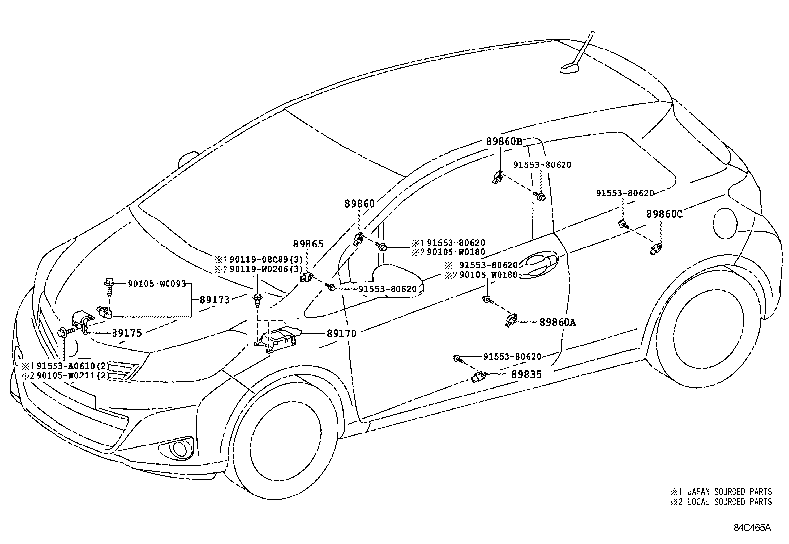  YARIS HYBRID FRP |  AIR BAG