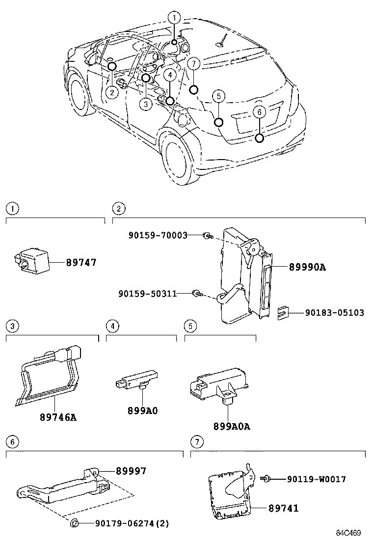  YARIS HYBRID FRP |  WIRELESS DOOR LOCK