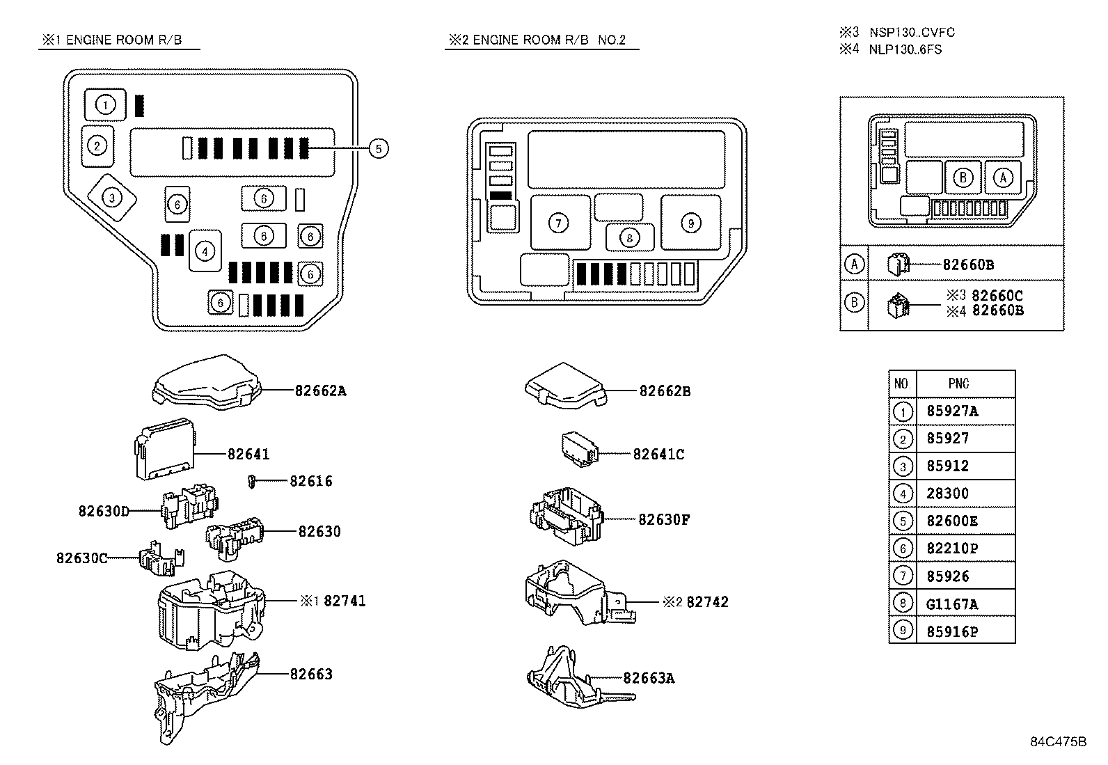  YARIS HYBRID FRP |  SWITCH RELAY COMPUTER