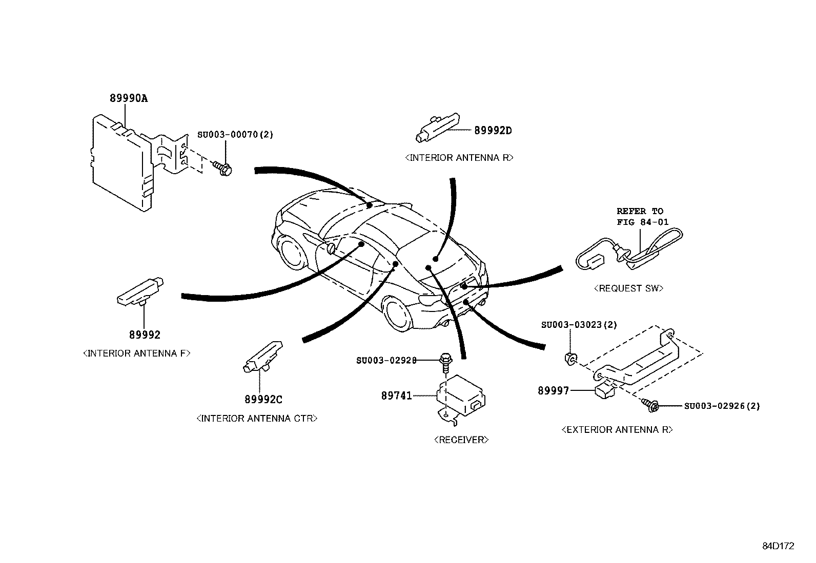  GT86 86 |  WIRELESS DOOR LOCK