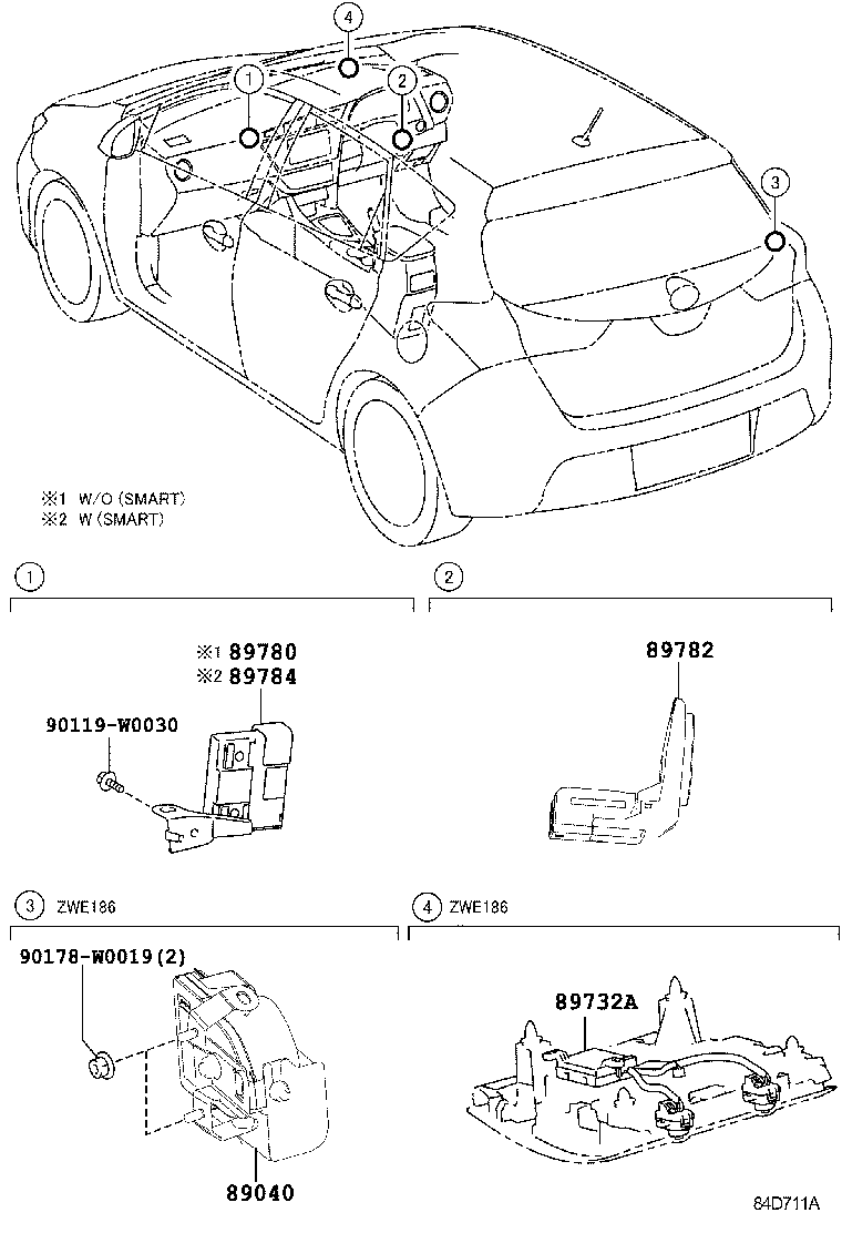  AURIS HYBRID UKP |  ANTI THEFT DEVICE