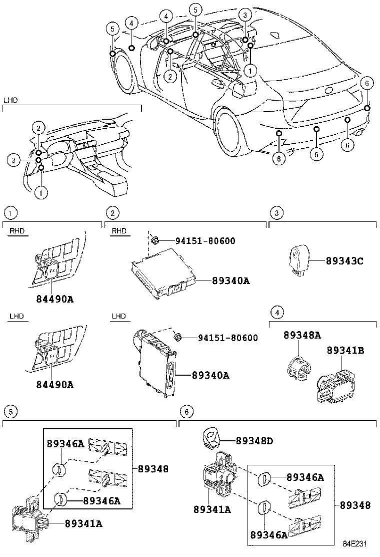  IS250 300H |  CLEARANCE BACK SONAR