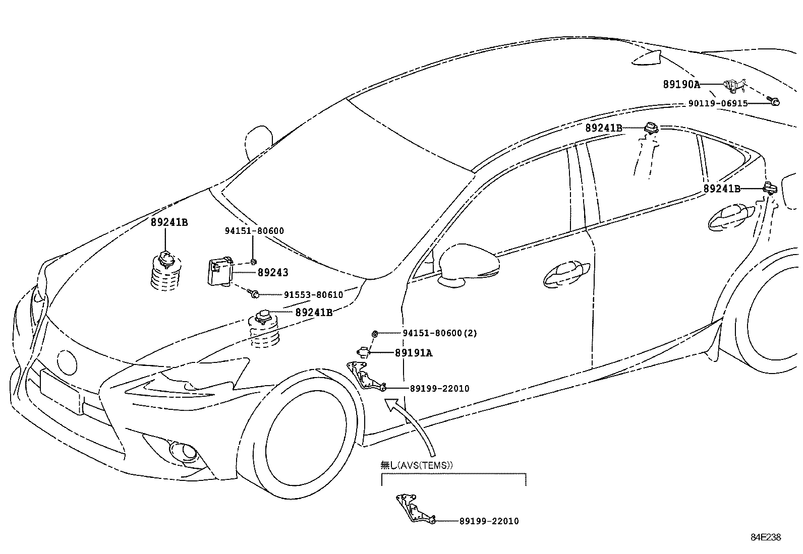  IS250 300H |  ELECTRONIC MODULATED SUSPENSION