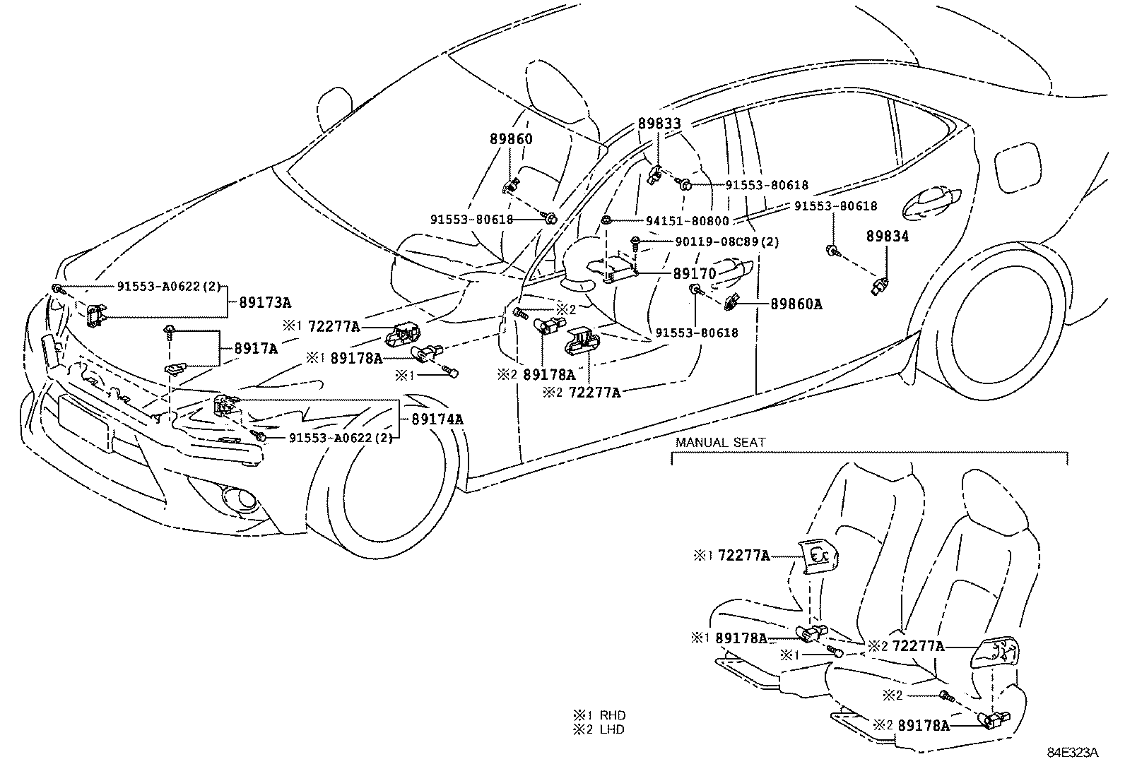  IS250 300H |  AIR BAG