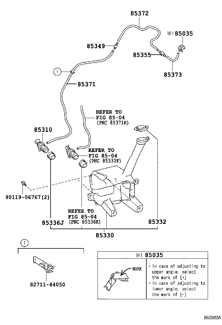  VERSO S |  WINDSHIELD WASHER