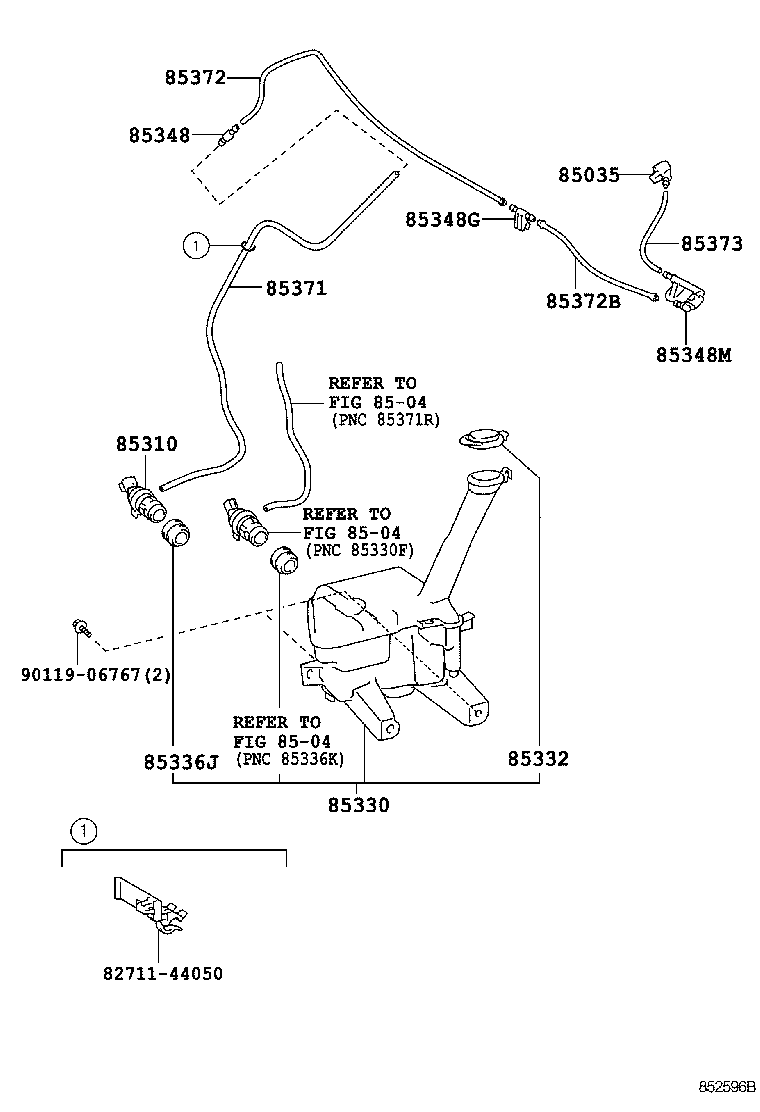  YARIS JPP |  WINDSHIELD WASHER