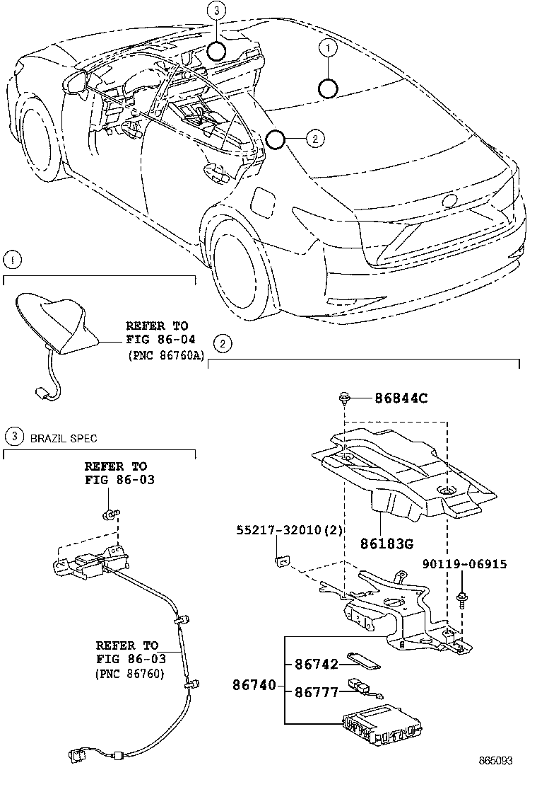  ES250 350 300H |  TELEPHONE MAYDAY