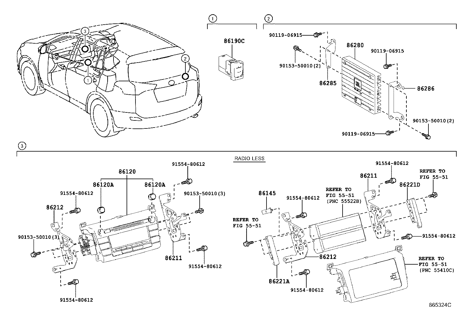  RAV4 |  RADIO RECEIVER AMPLIFIER CONDENSER