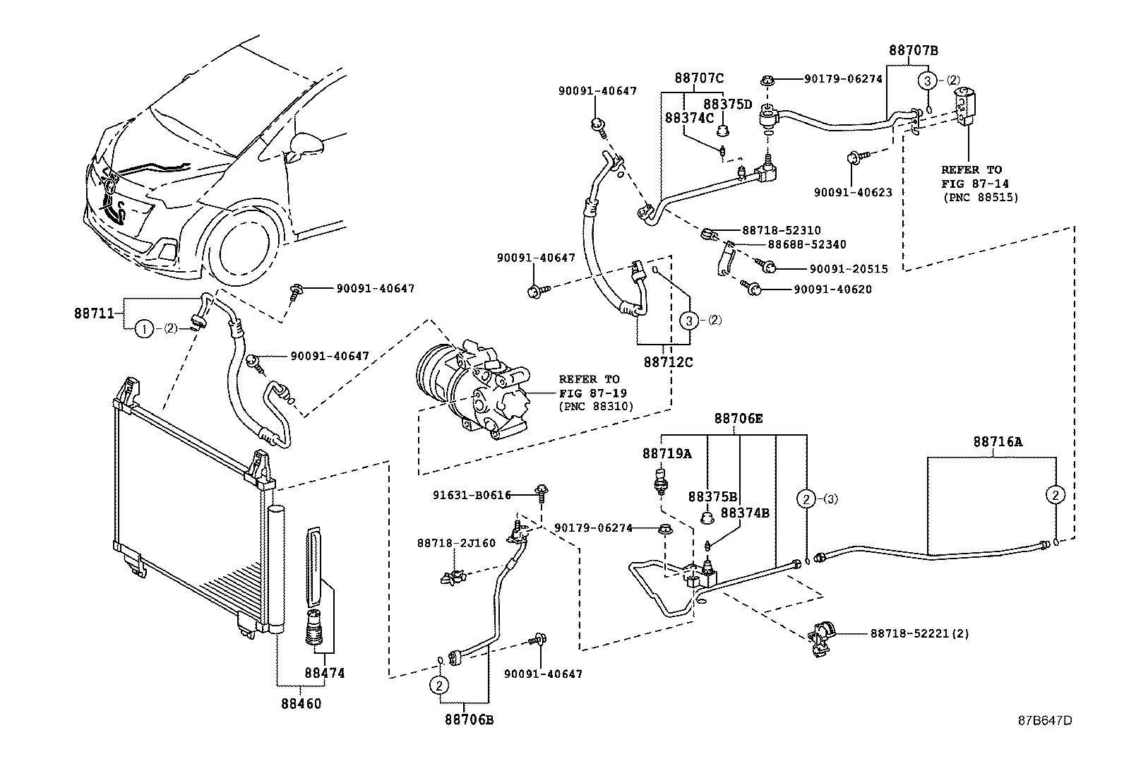  VERSO S |  HEATING AIR CONDITIONING COOLER PIPING