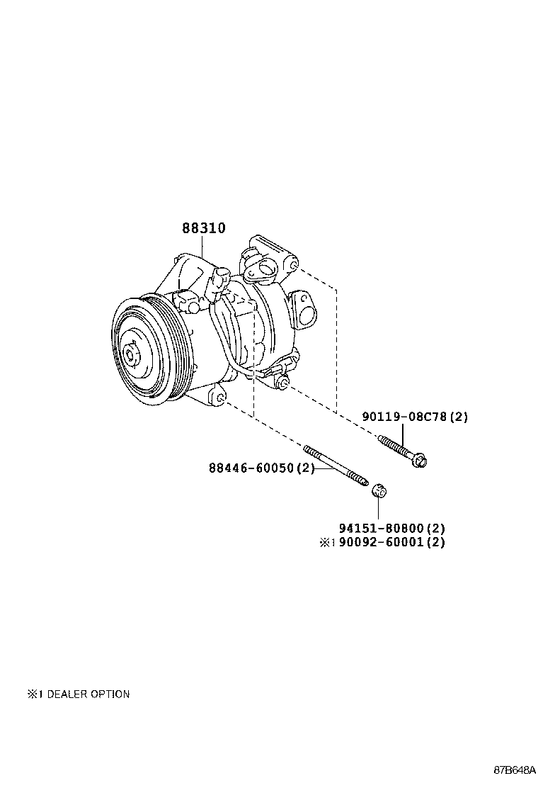  VERSO S |  HEATING AIR CONDITIONING COMPRESSOR