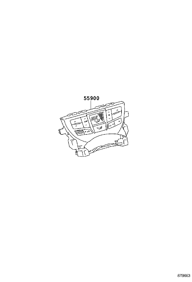  VERSO S |  HEATING AIR CONDITIONING CONTROL AIR DUCT