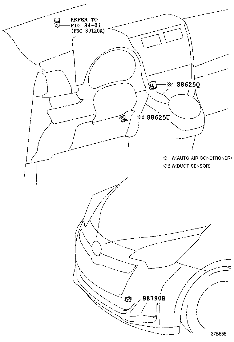  VERSO S |  HEATING AIR CONDITIONING CONTROL AIR DUCT
