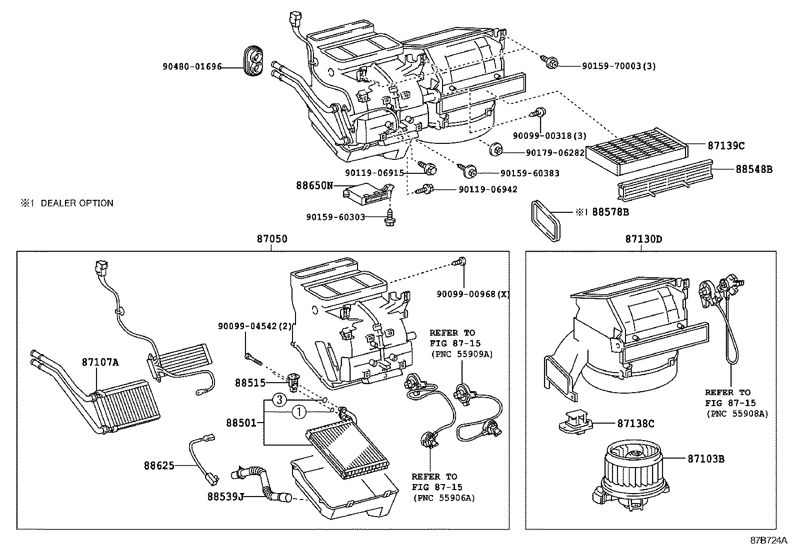  YARIS JPP |  HEATING AIR CONDITIONING COOLER UNIT