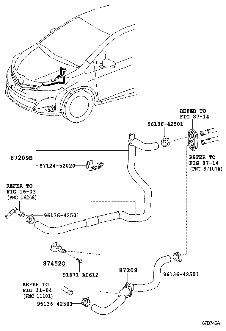  YARIS JPP |  HEATING AIR CONDITIONING WATER PIPING