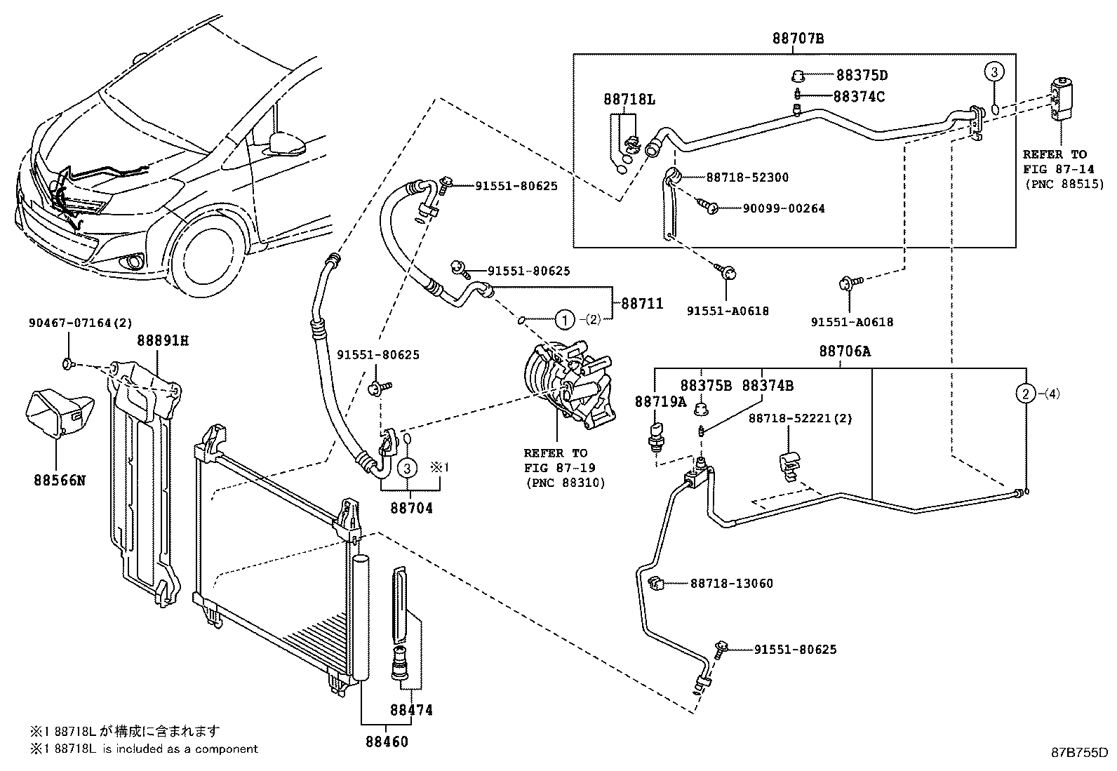  YARIS JPP |  HEATING AIR CONDITIONING COOLER PIPING