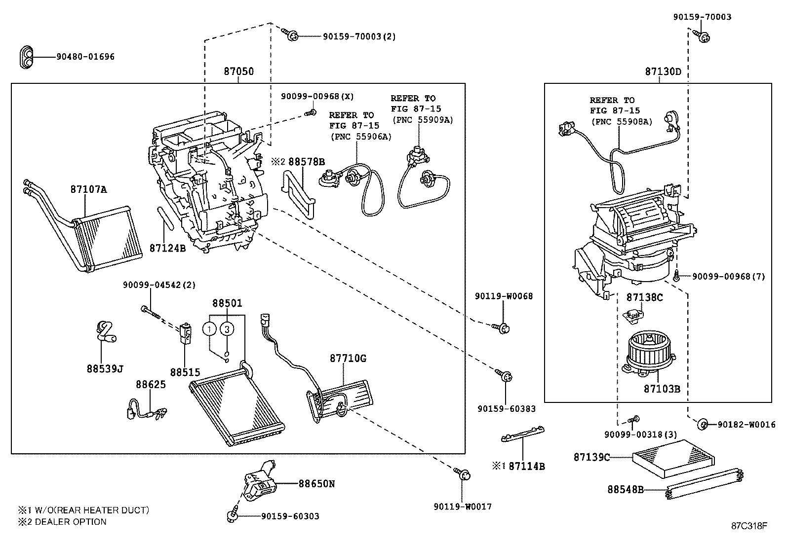  YARIS HYBRID FRP |  HEATING AIR CONDITIONING COOLER UNIT