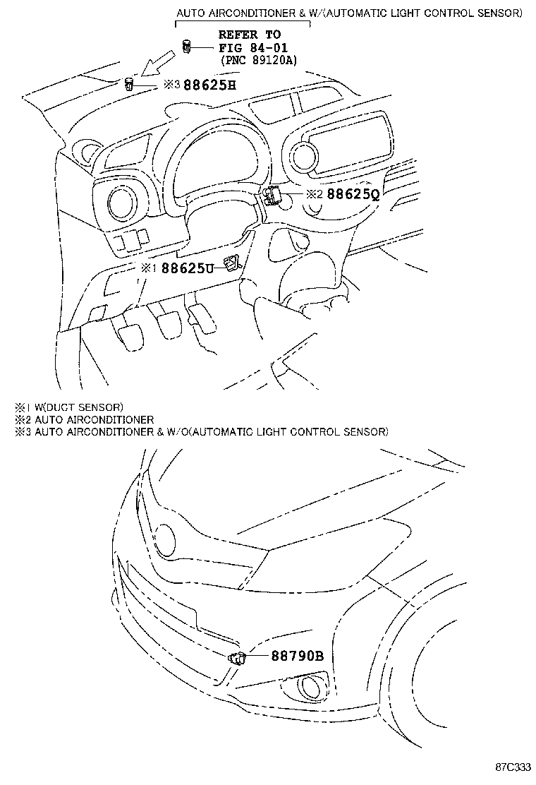  YARIS HYBRID FRP |  HEATING AIR CONDITIONING CONTROL AIR DUCT