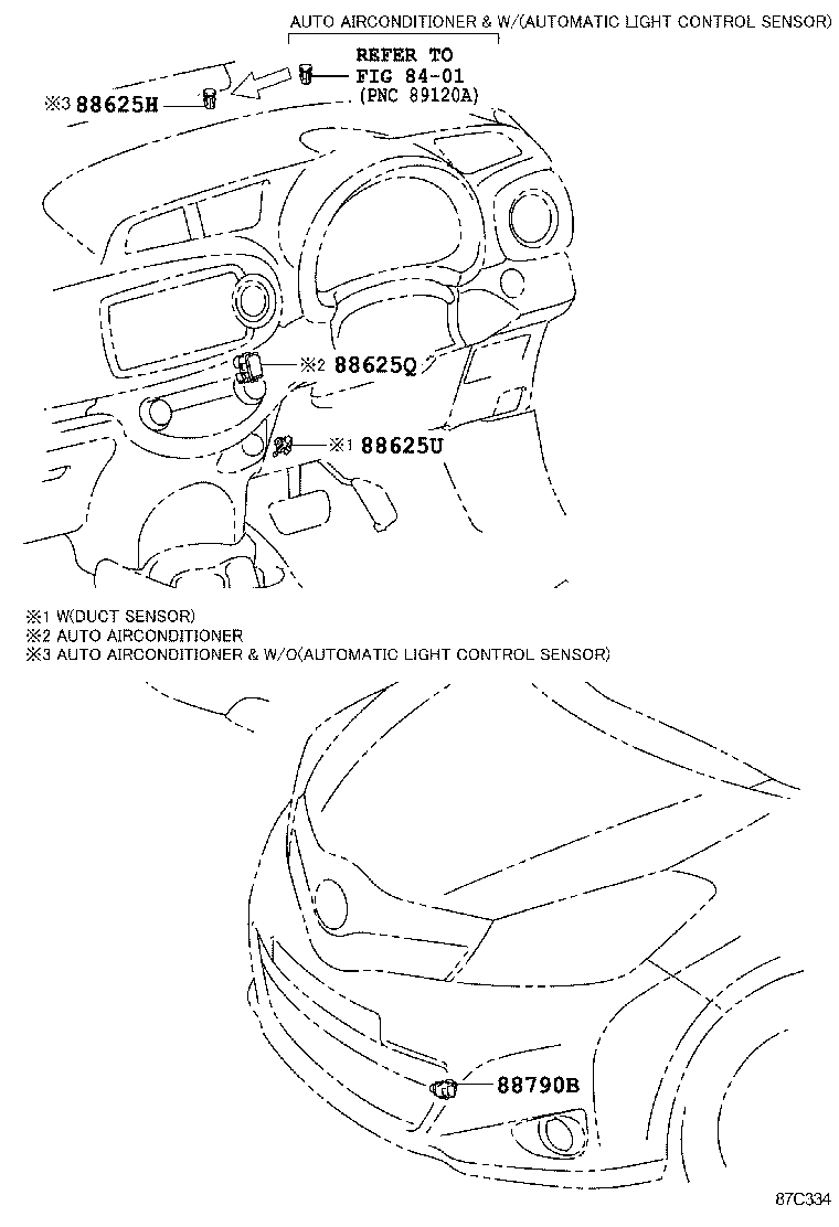  YARIS HYBRID FRP |  HEATING AIR CONDITIONING CONTROL AIR DUCT
