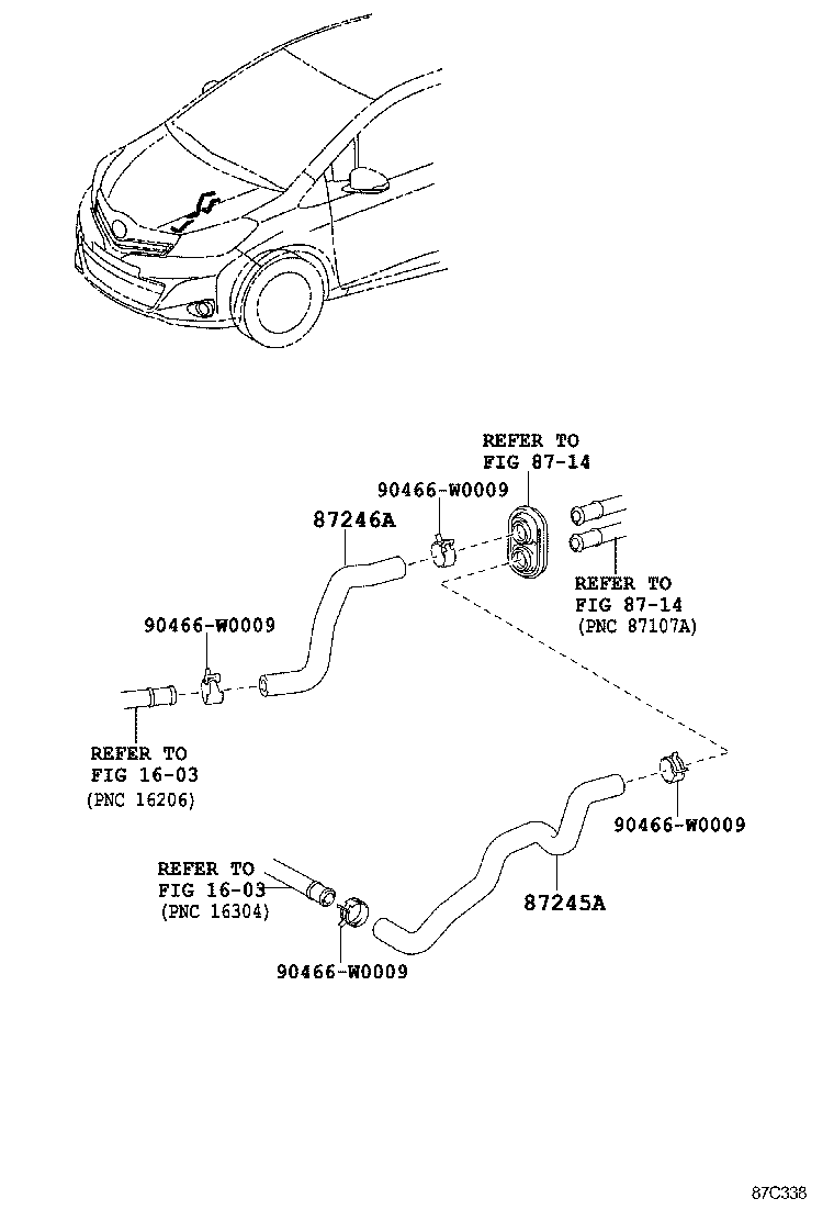  YARIS HYBRID FRP |  HEATING AIR CONDITIONING WATER PIPING