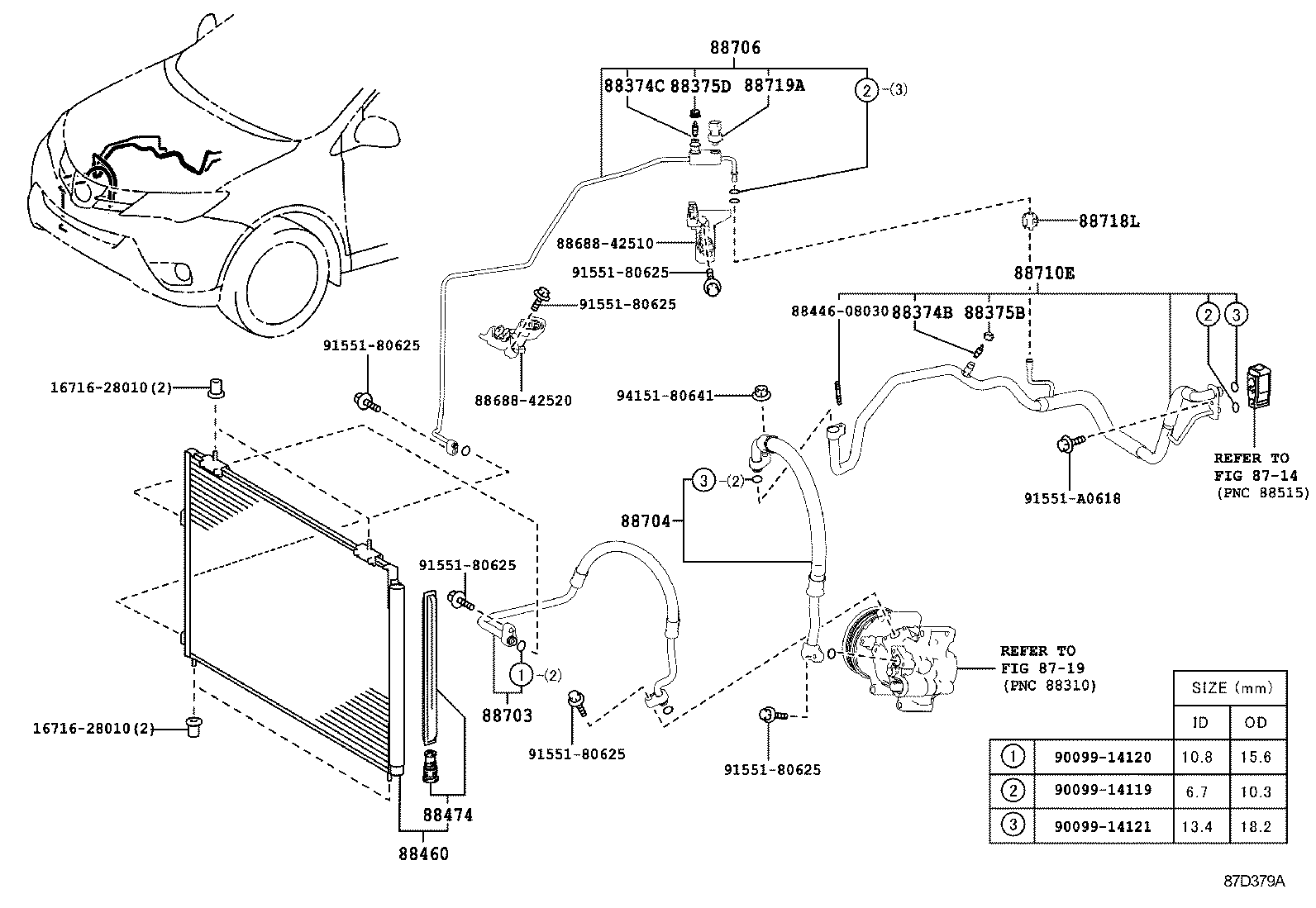  RAV4 |  HEATING AIR CONDITIONING COOLER PIPING