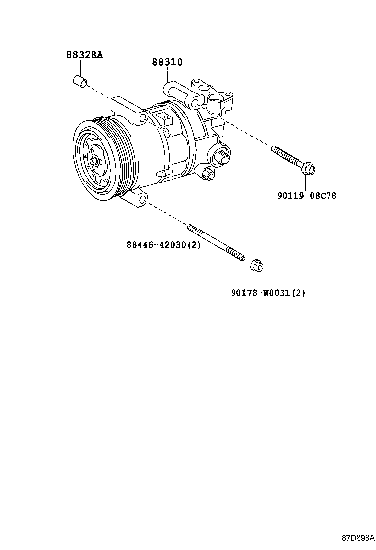  VERSO |  HEATING AIR CONDITIONING COMPRESSOR