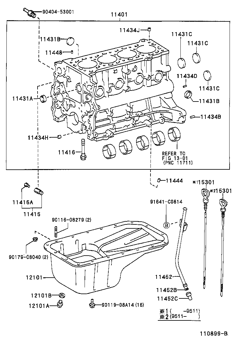  COASTER |  CYLINDER BLOCK