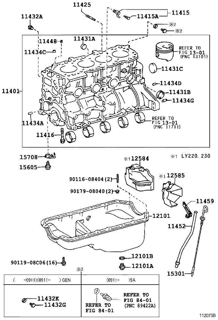  DYNA |  CYLINDER BLOCK