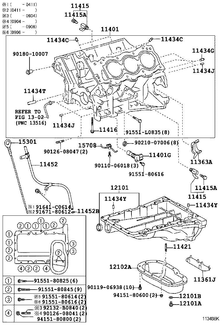  LAND CRUISER 120 |  CYLINDER BLOCK