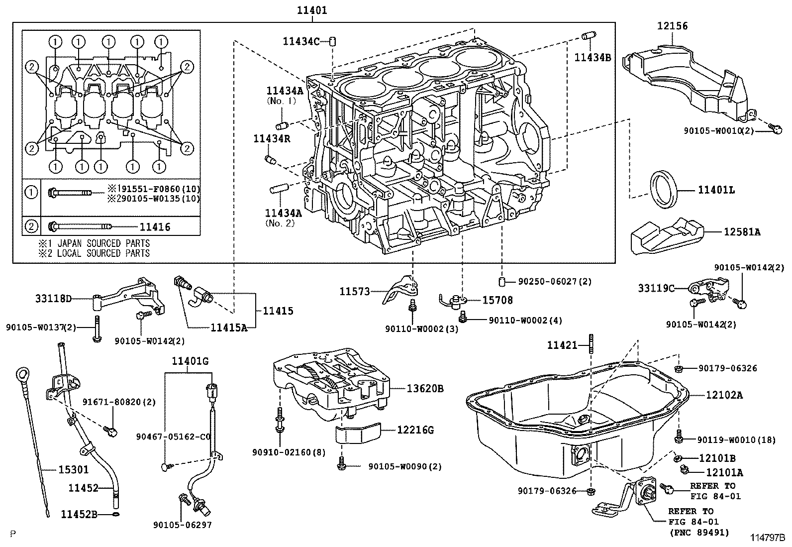  AURIS HYBRID UKP |  CYLINDER BLOCK