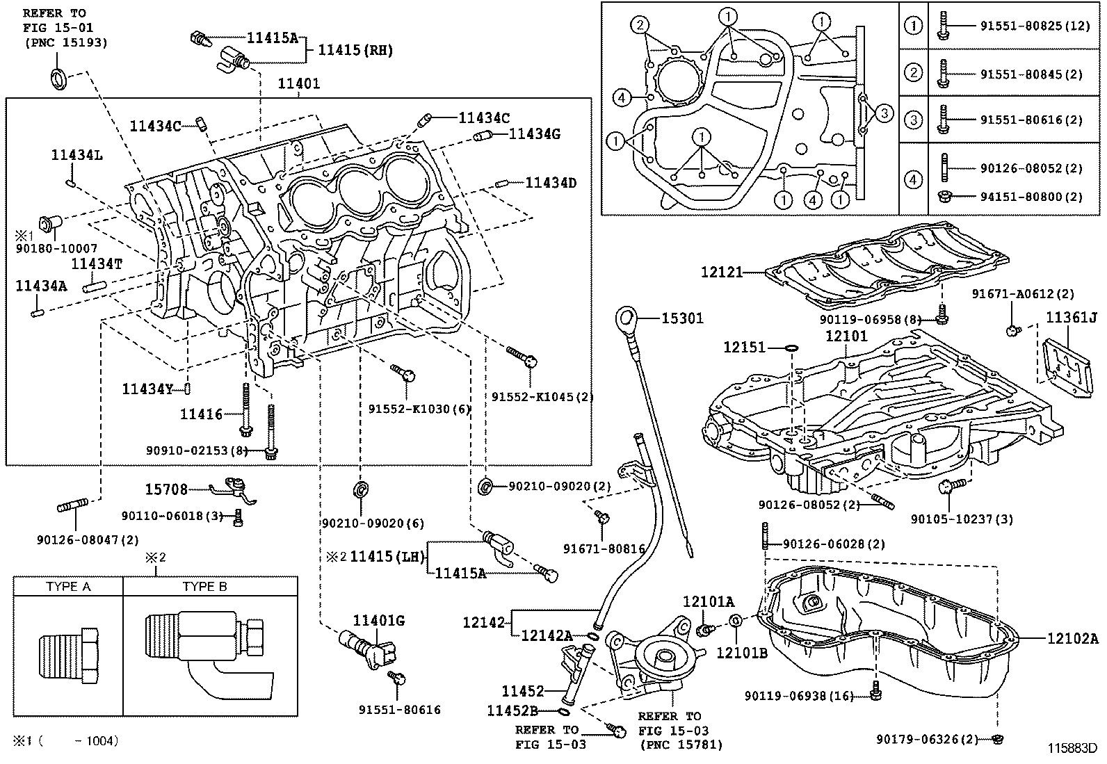  RX270 350 450H |  CYLINDER BLOCK