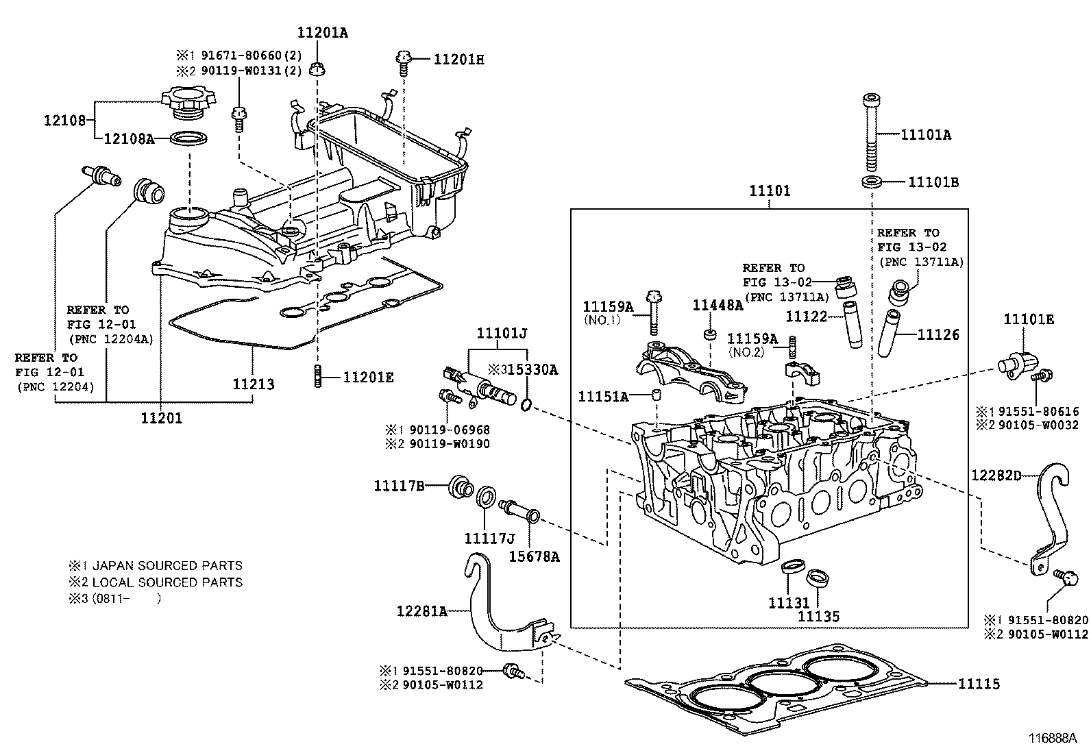  YARIS FRP |  CYLINDER HEAD
