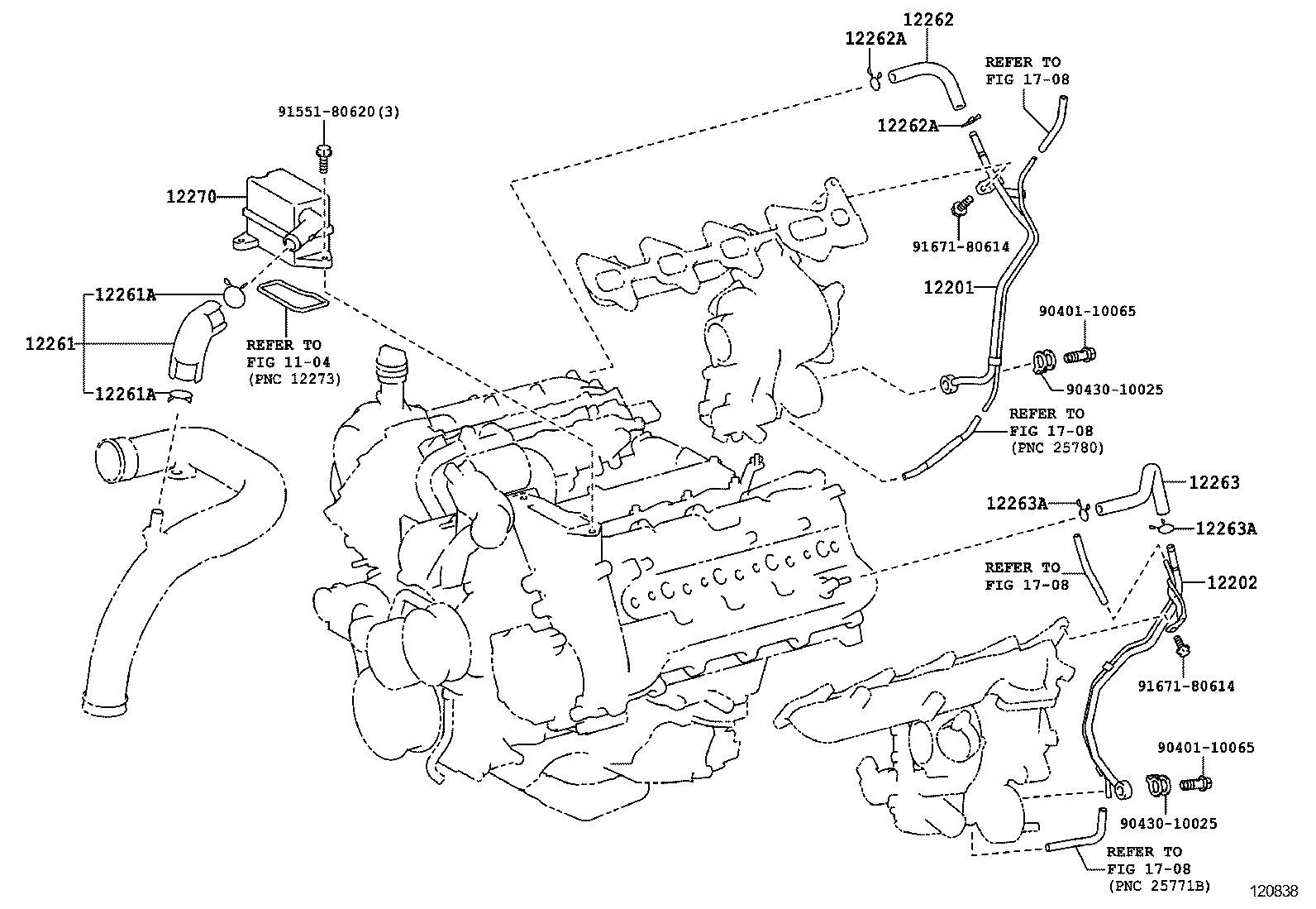  LAND CRUISER 200 202 |  VENTILATION HOSE