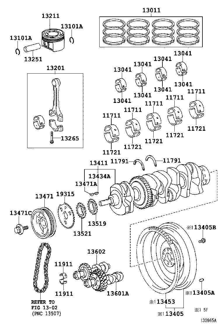  CAMRY |  CRANKSHAFT PISTON