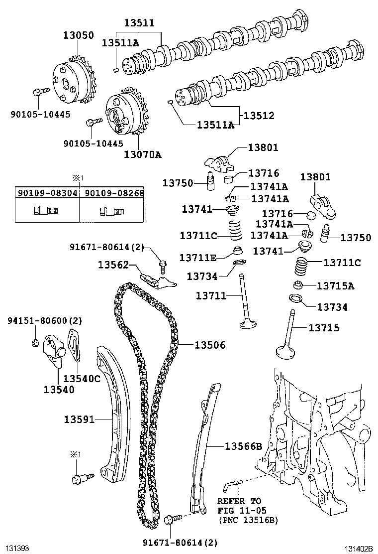  YARIS FRP |  CAMSHAFT VALVE