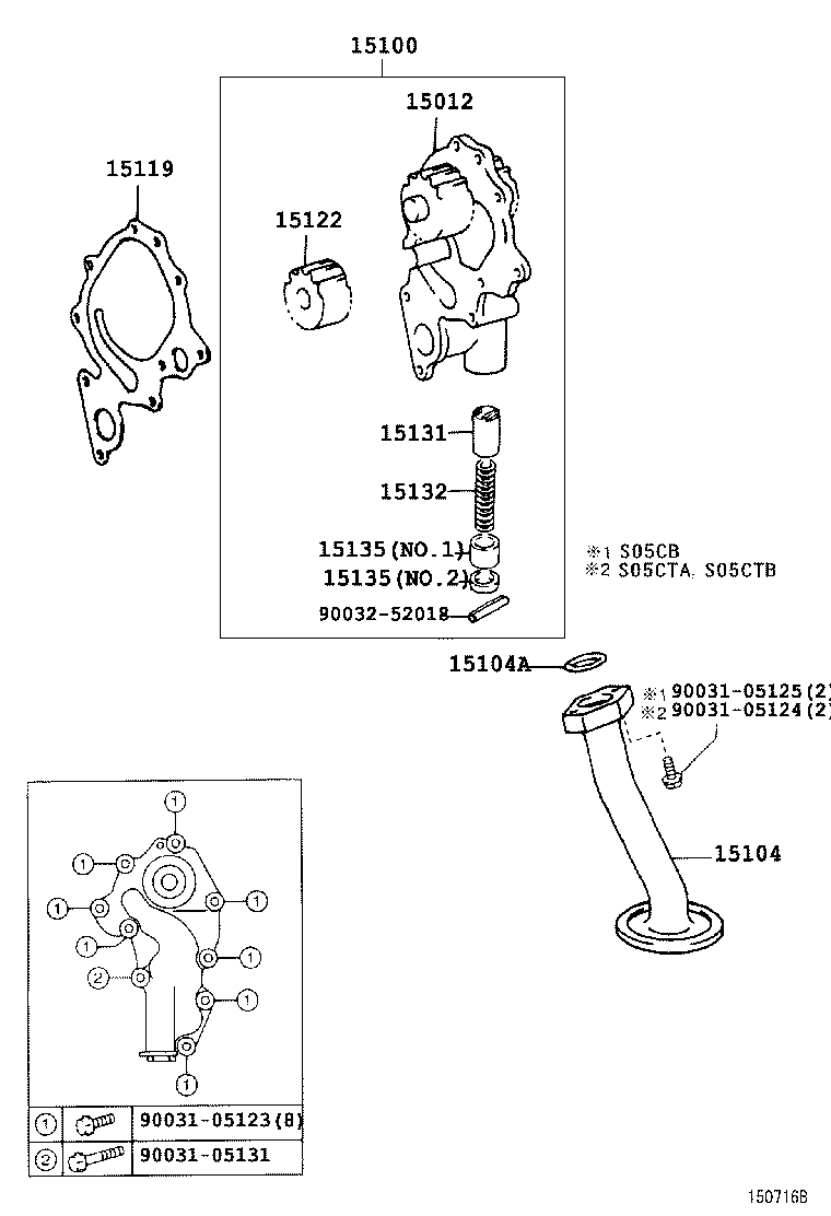  DYNA |  ENGINE OIL PUMP