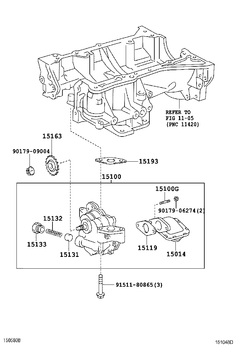  RAV4 |  ENGINE OIL PUMP