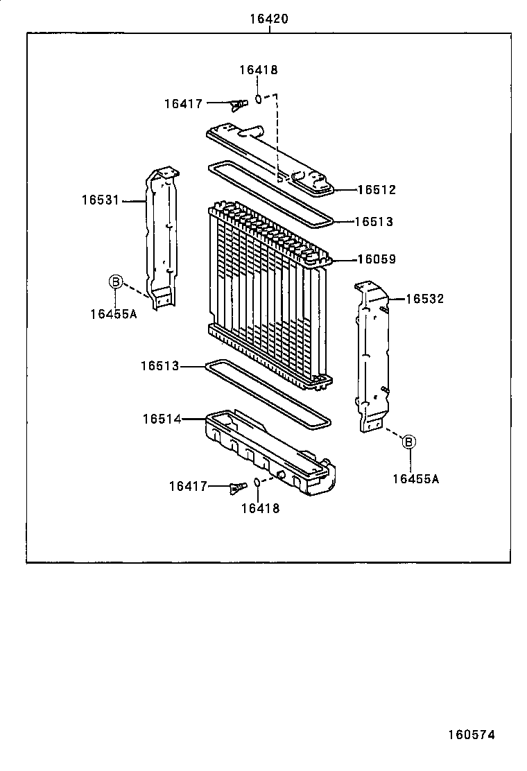  COASTER |  RADIATOR WATER OUTLET