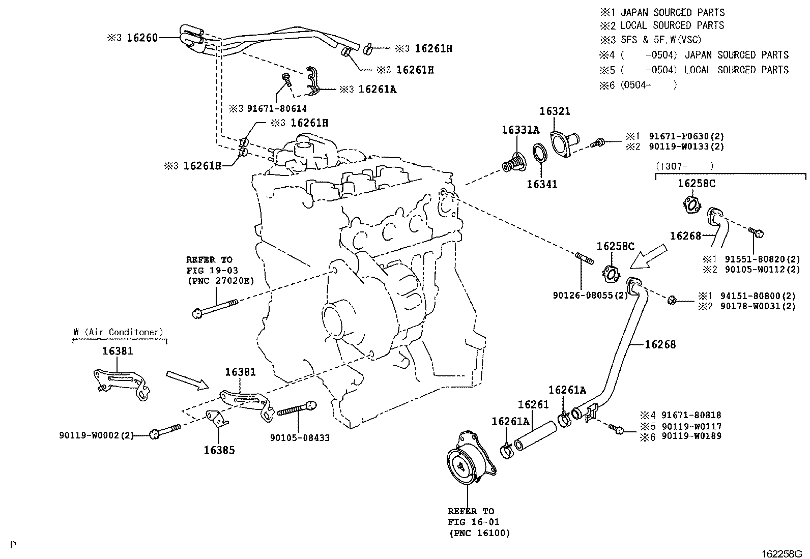  AYGO |  RADIATOR WATER OUTLET
