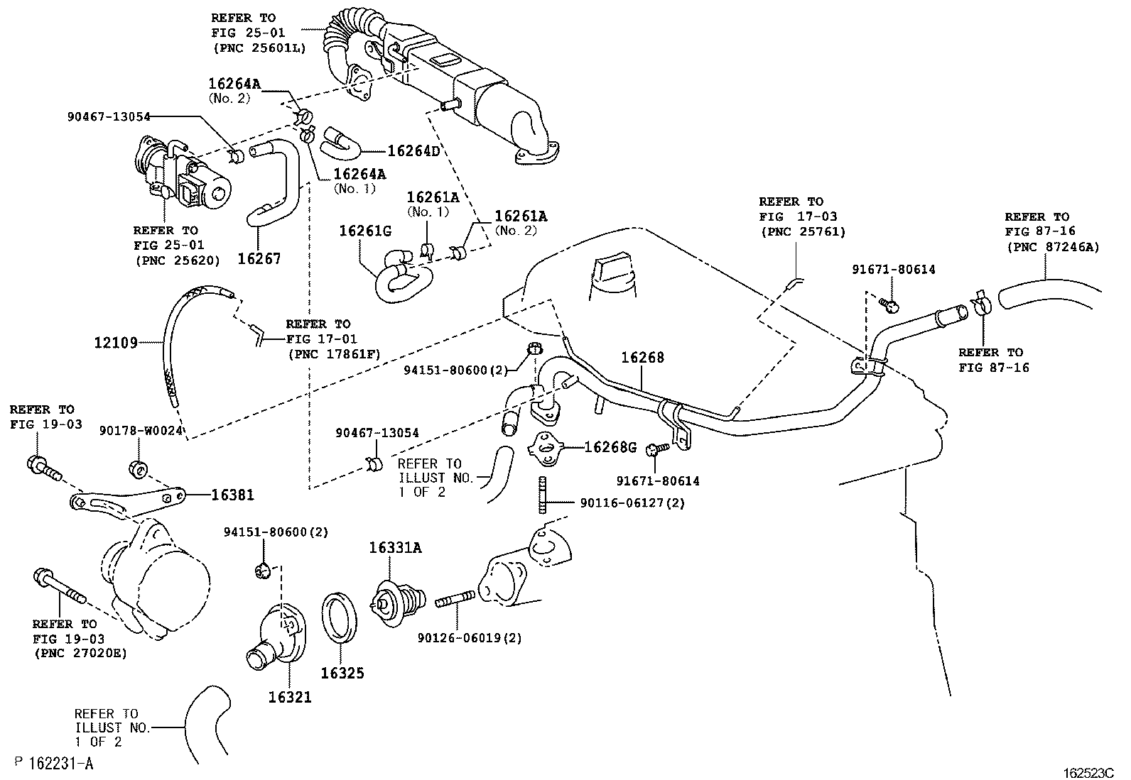  YARIS FRP |  RADIATOR WATER OUTLET