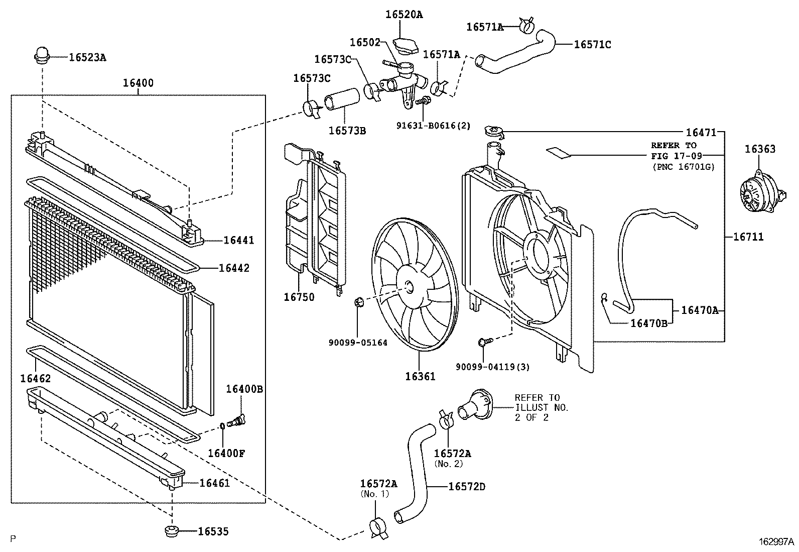  YARIS JPP |  RADIATOR WATER OUTLET