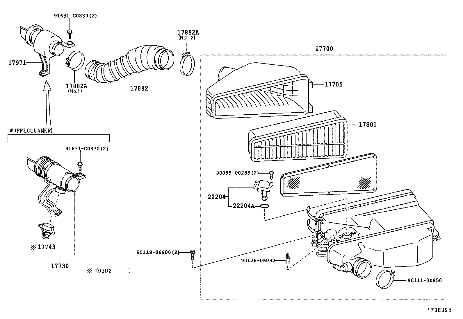  LAND CRUISER 120 |  AIR CLEANER