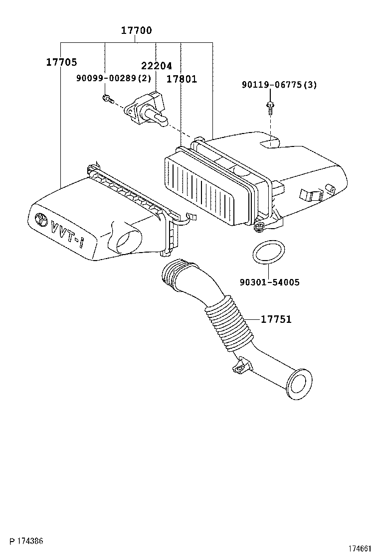  YARIS FRP |  AIR CLEANER