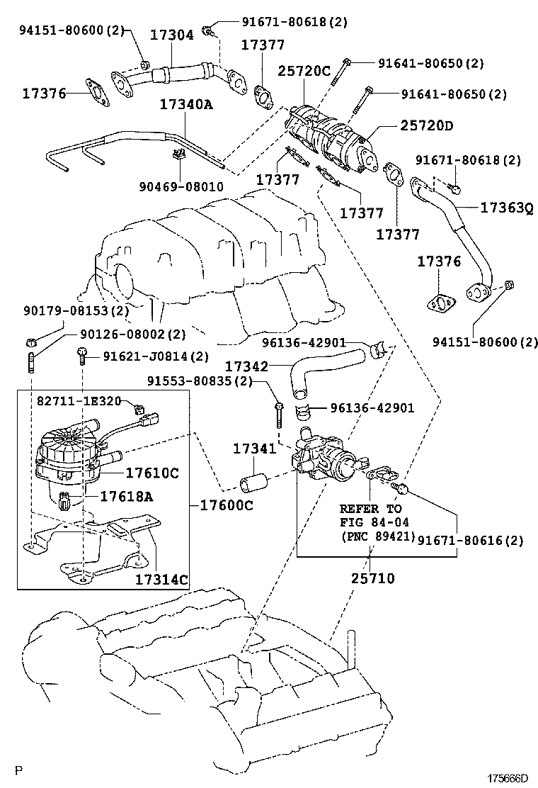  LAND CRUISER 200 202 |  MANIFOLD AIR INJECTION SYSTEM