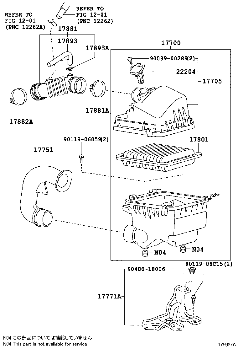  YARIS JPP |  AIR CLEANER