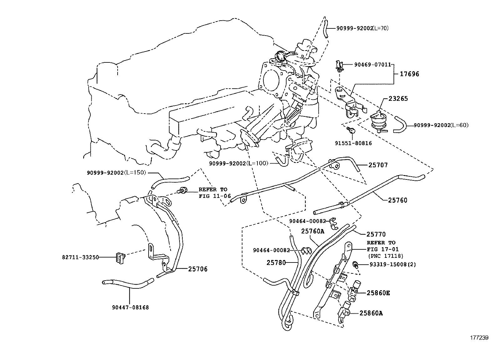  HILUX |  VACUUM PIPING
