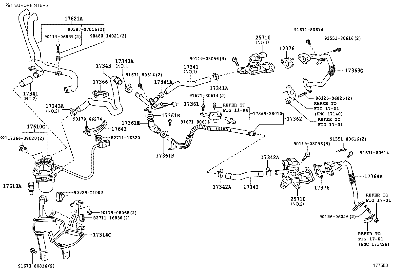  LAND CRUISER 200 202 |  MANIFOLD AIR INJECTION SYSTEM