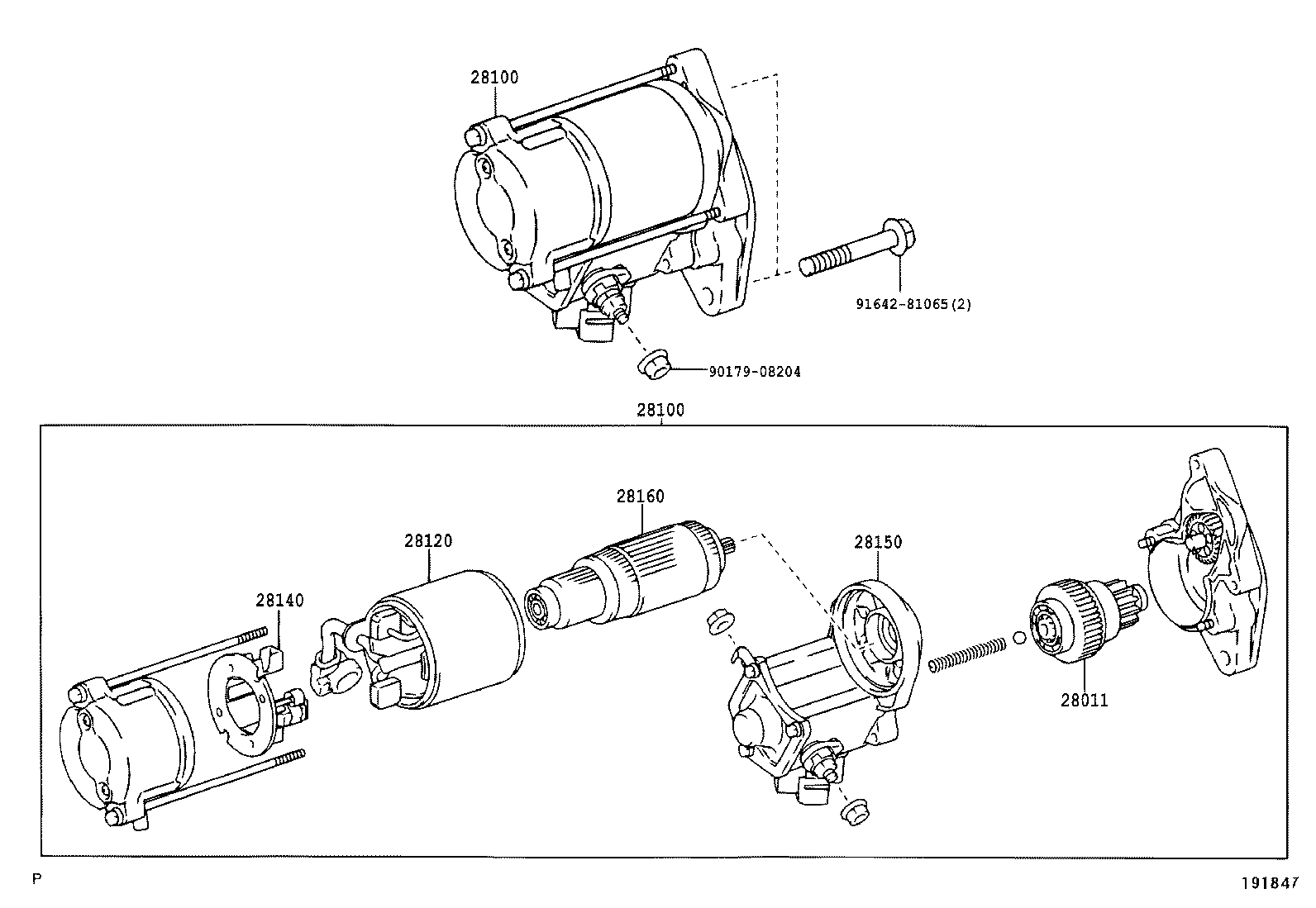  LAND CRUISER 120 |  STARTER