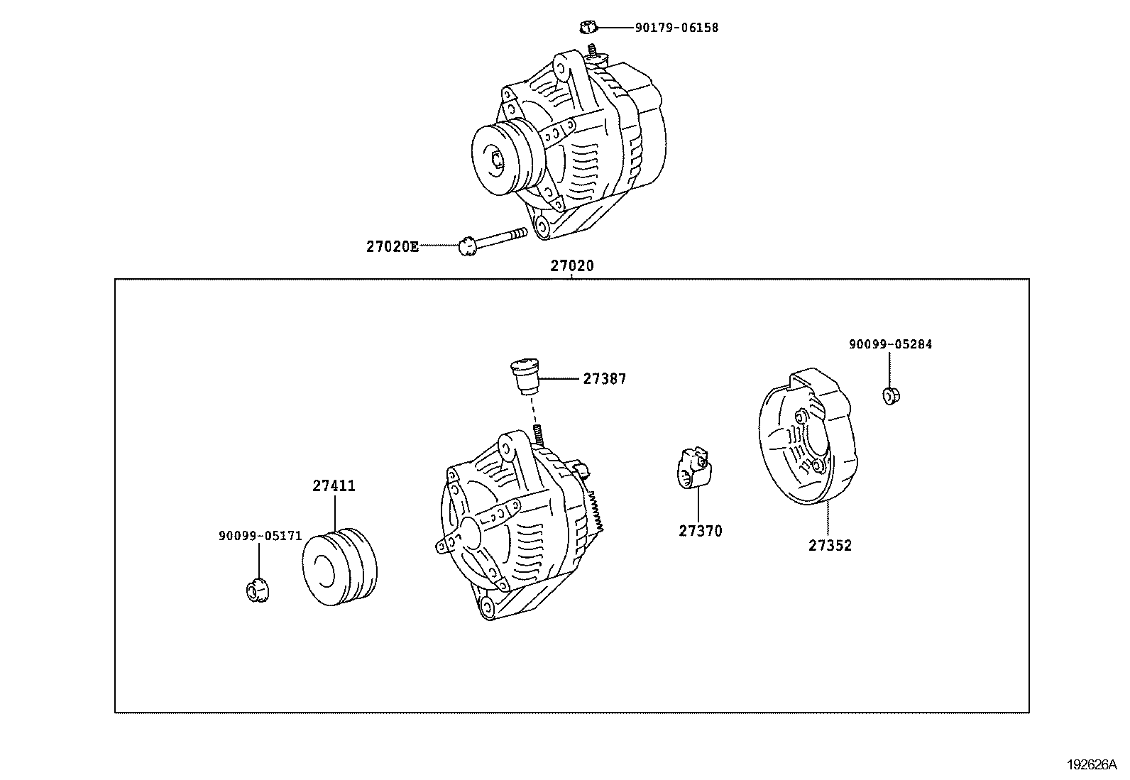  COASTER |  ALTERNATOR